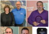 Nominees for the 2025 Canadian RV Dealer of the Year Award - top left: Marco & Mylaine Boudreault,, top right: Richard Tache, bottom left: Travis Bromley, bottom right: Jonathan Stone.