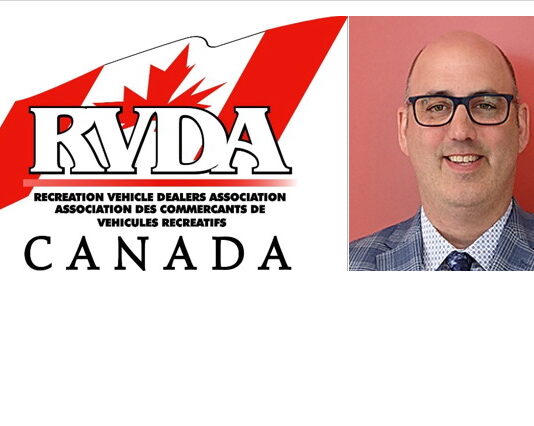 RVDA of Canada has elected Ken Dobson, Leisure Time Sales, as Chairman of the Board.