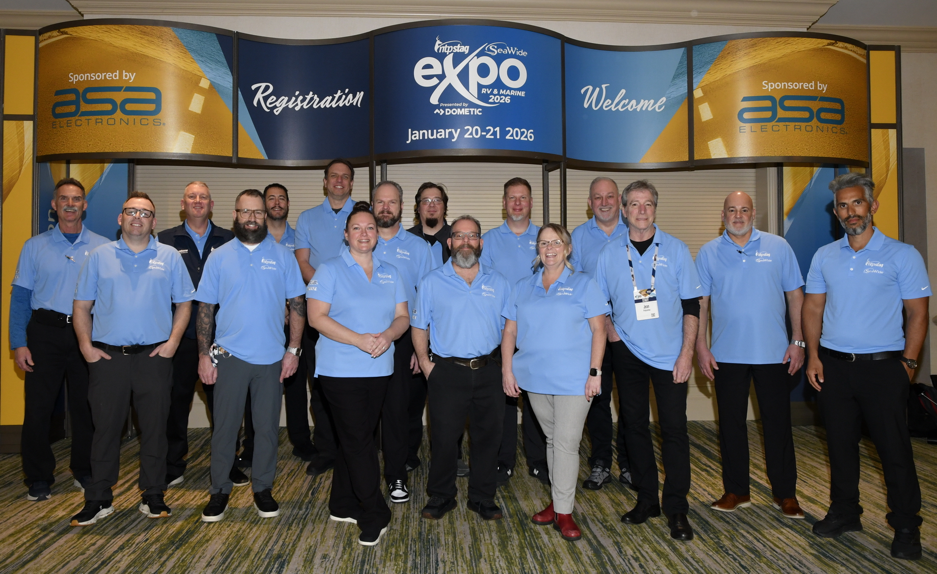 NTP-Stag SeaWide Expo – A Great Success! The NTP-Stag SeaWide Canada Team at the Expo in Orlando.