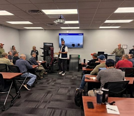 Renogy and NTP-STAG to Host Interactive Tech and Sales Training for Dealers Renogy technical training in session at a recent dealer event. The July 28 program at NTP-STAG Eastvale adds a live installation on the Renogy demo van. Photo courtesy of Renogy.