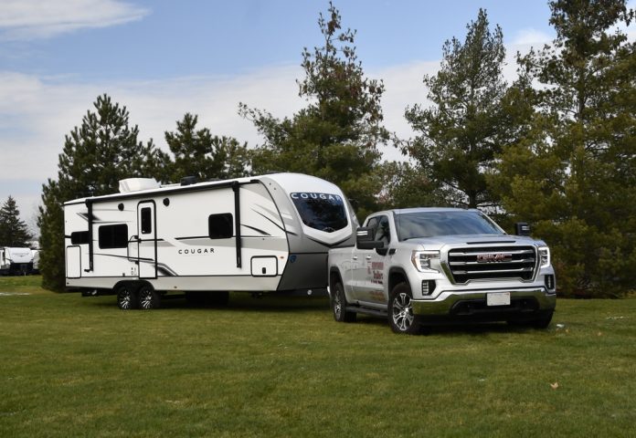 _DSC8057 Used RV prices - what is this 2023 Keystone Cougar tr5avel trailer worth in 2026?
