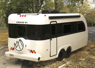 Awaken RV Expands Manufacturing Capabilities with Baymont Composites Awaken RV exterior - rear view